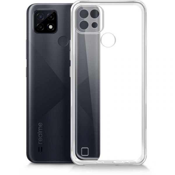 Чехол (клип-кейс) BoraSCO 40040 для Realme C21, прозрачный