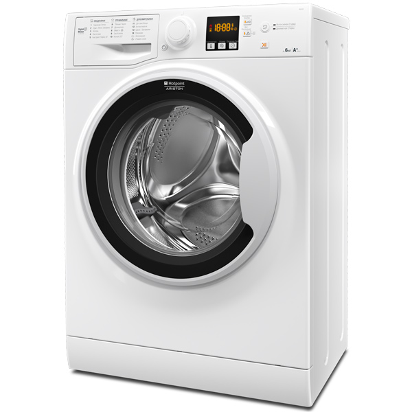 Стиральная машина Hotpoint-Ariston RSM 601 W фронтальная 6 кг белый