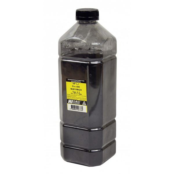 Тонер для картриджа Hi-Black HP LJ Pro 400 M401/M425, Тип 2.2, Black, 1 кг, канистра